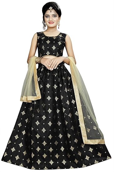 simple lehenga girls