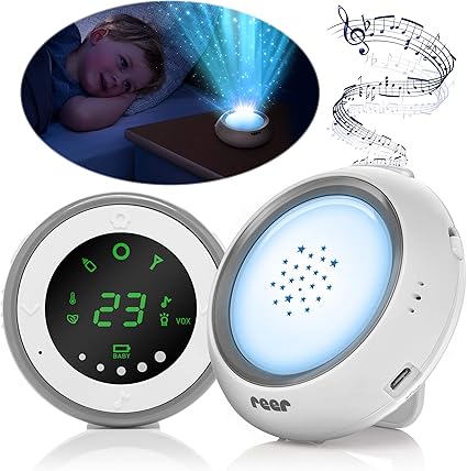 Reer Projecteur Bebe Avec Veilleuse Et Berceuse Blanc Amazon Fr Bebes Puericulture