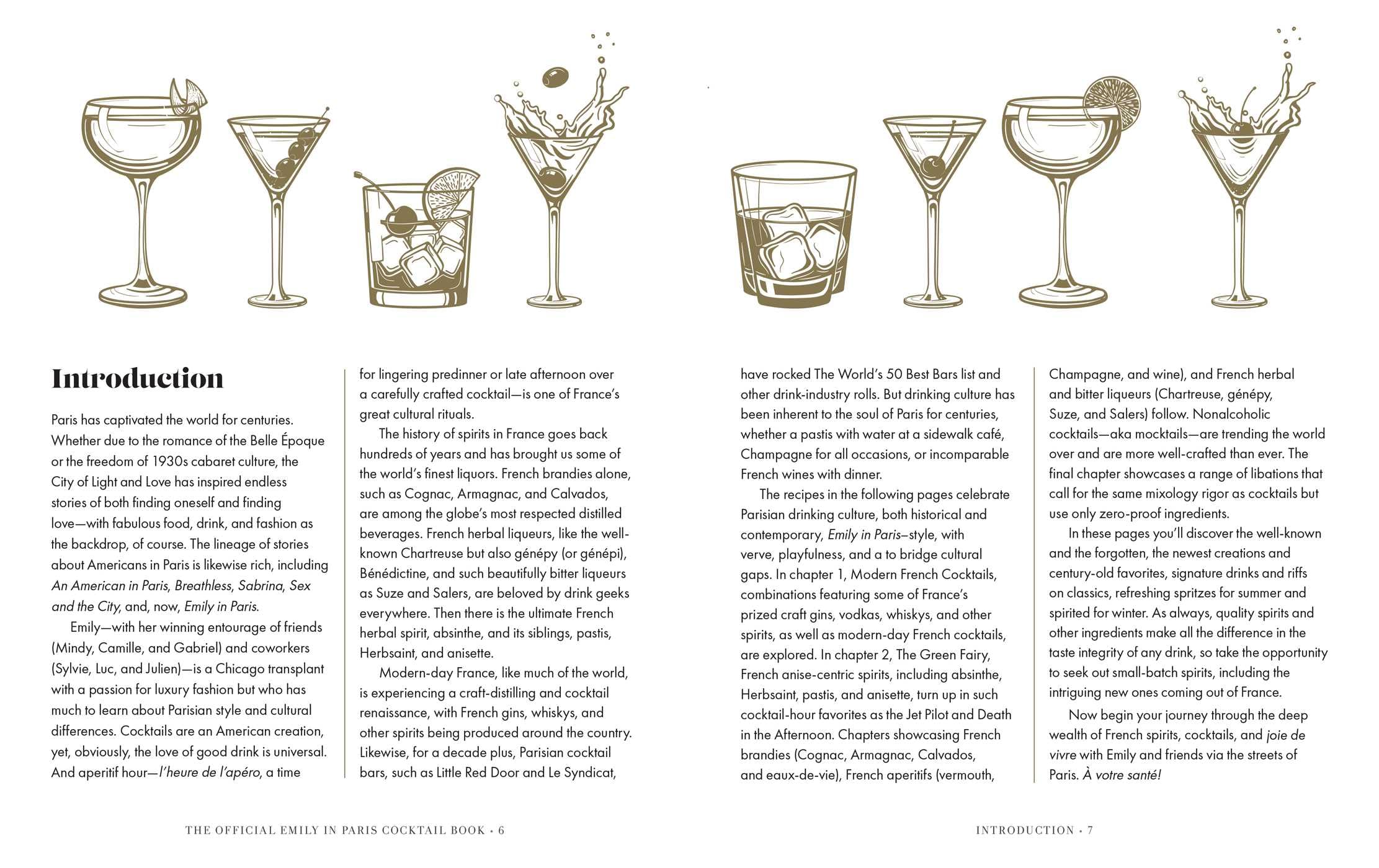 The Official Emily in Paris Cocktail Book: Glamorous Mixed Drinks for Any Time of Day