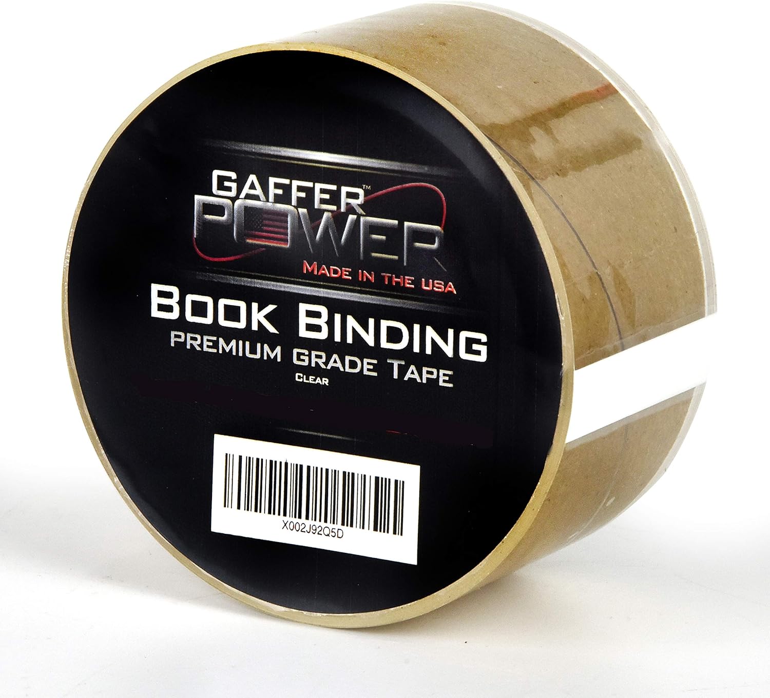 Bookbinding Tape by Gaffer Power, Clear Book Repair Tape Safe Library Book Hinging Repair Tape, Made in The USA, Acid Free and Archival Safe - 2" X 15 Yards: Industrial & Scientific