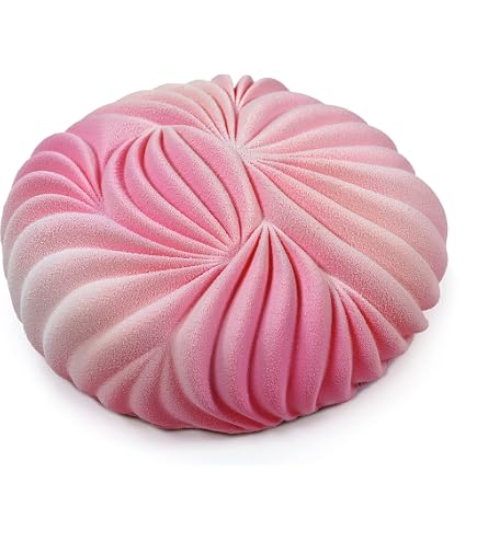 Dinara Kasko Balloon Heart Silicone Mold For Baking – 3D Geometric Mold For Cakes & Mousse