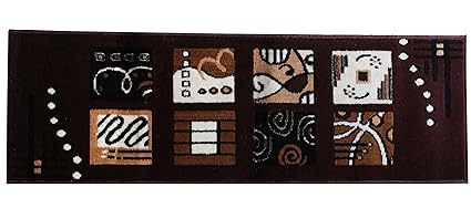 The Home Talk Multicolor Classy Modern Look Carpet/Rug/Passage/Bedside Runner/Floor mat
