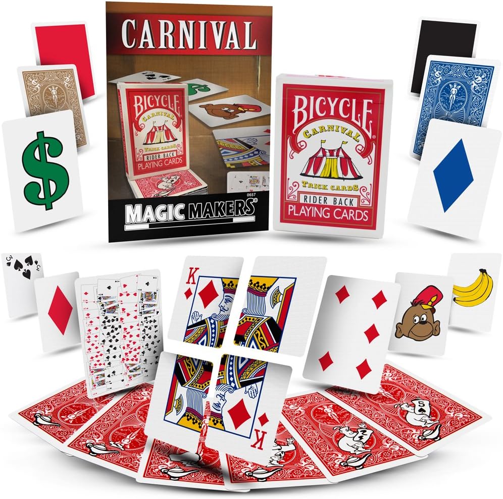 Magic Makers Carnival Trick Cards Magic Tricks Video Learning