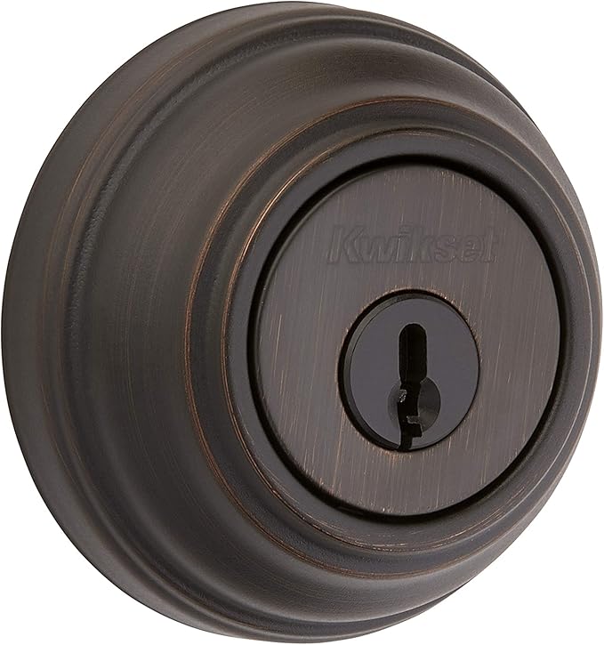 Kwikset 985 Double Cylinder Deadbolt Featuring SmartKey in