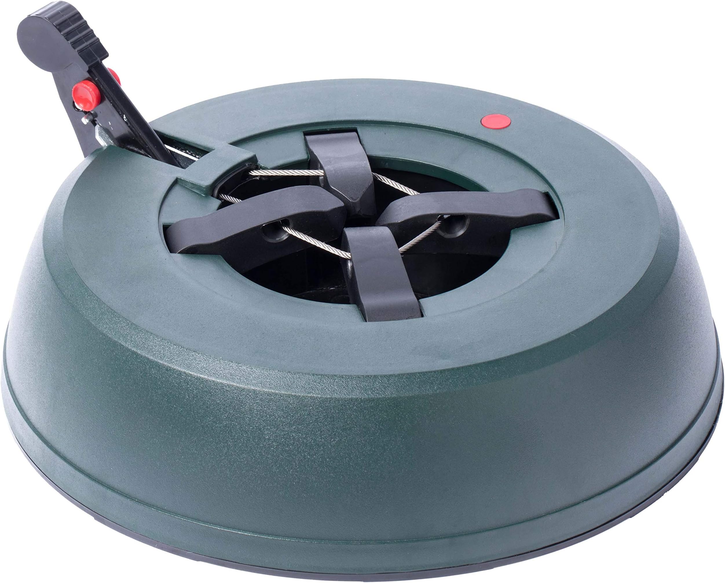 GardenisedAutomatic Plastic Green Foot Pedal Christmas Tree Stand