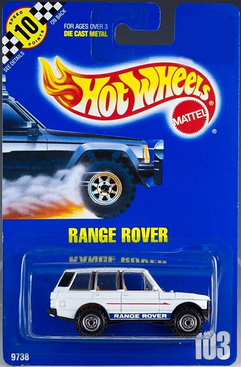 white range rover toy car