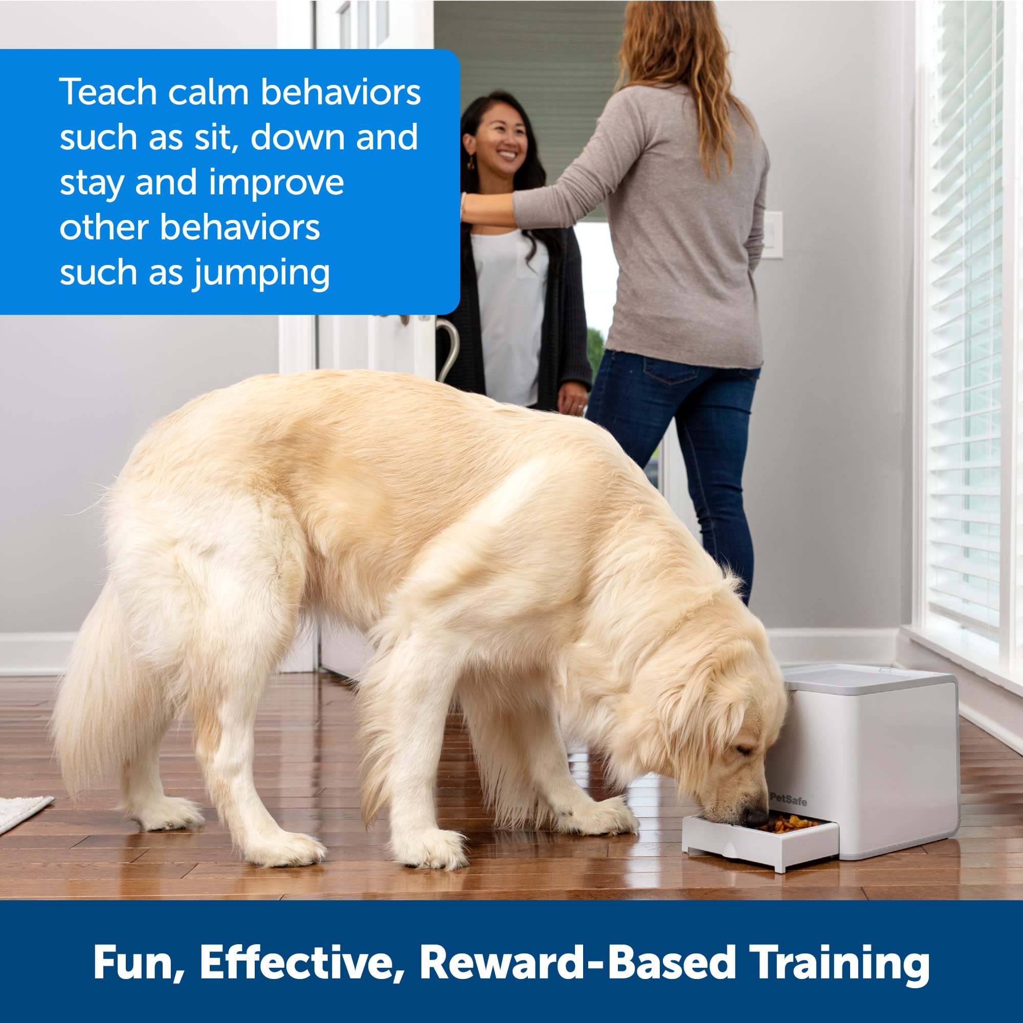 PetSafe Teach & Treat Remote Reward Trainer – Remote Treat Dispenser for Dogs – Portable Training Tool