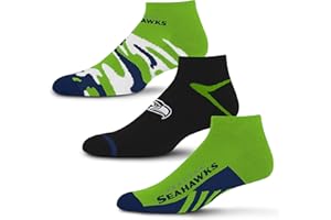 FOR BARE FEET FBF NFL Unisex-Adult Camo Boom 3-Pack