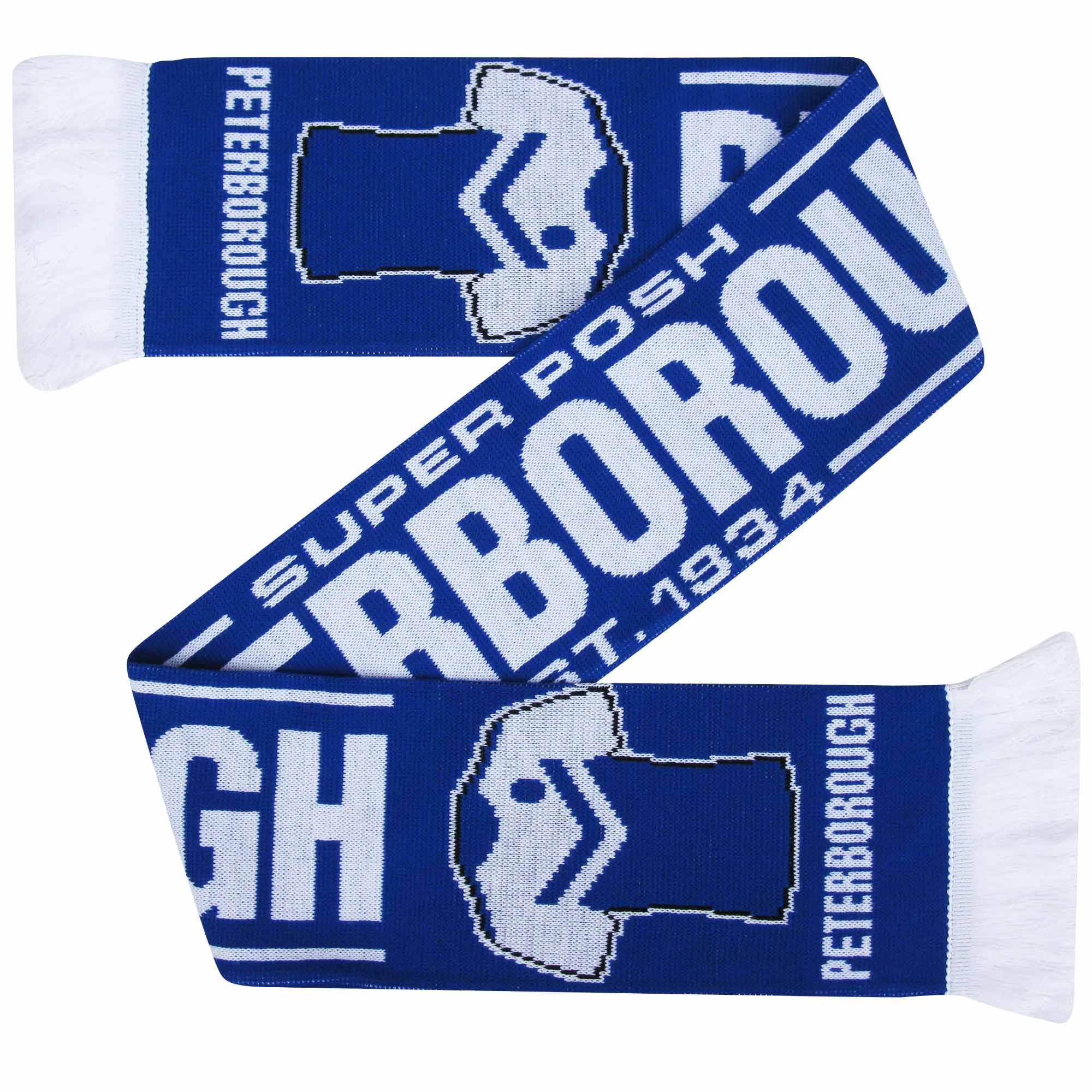 GIFTS 4 ALL Peterborough Utd Football Fans Scarf - Match Day Scarf for Posh Fans