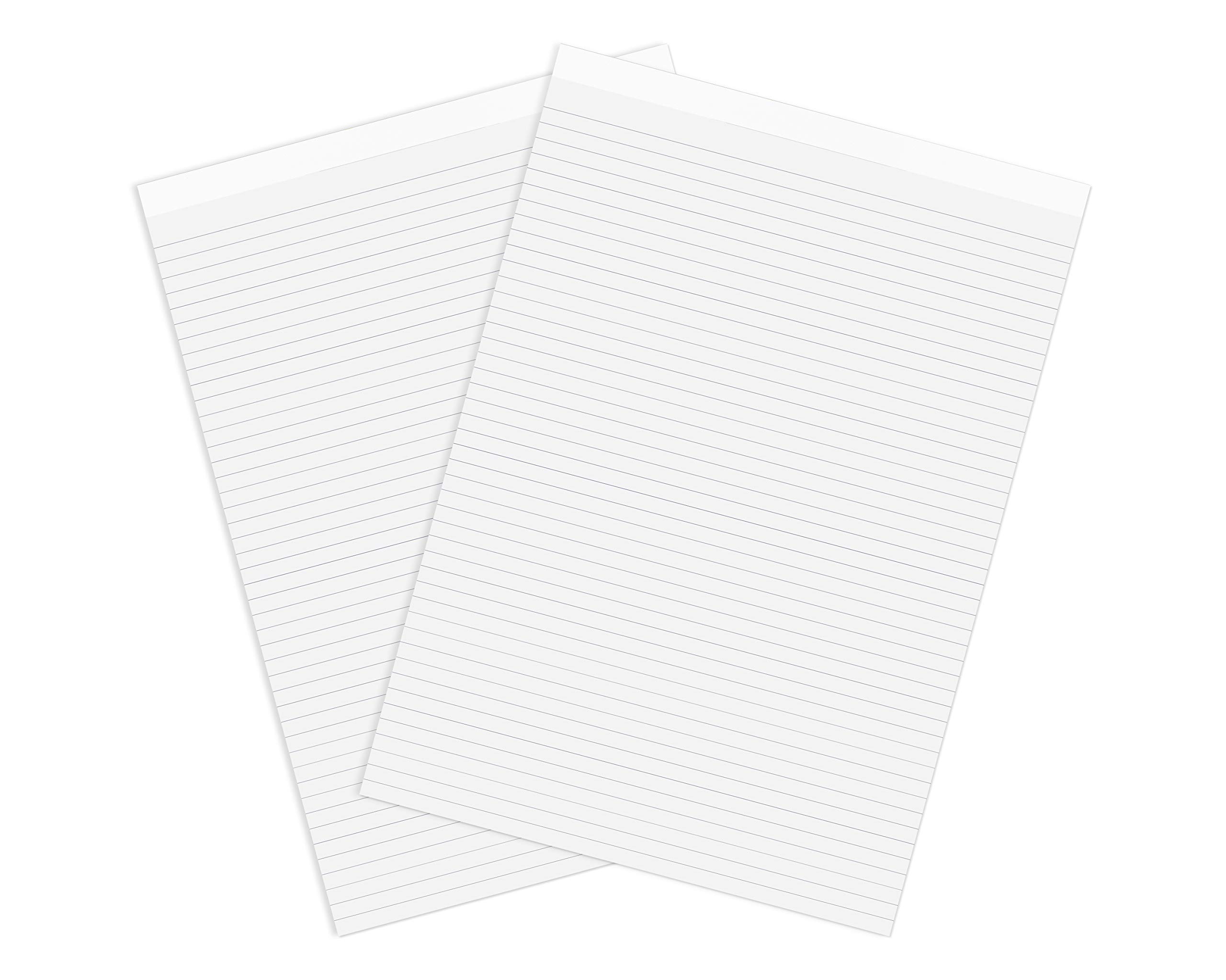 Silvine 160 Page A4 Office Memo Pad, Head Bound and Ruled 8mm Feint. [Pack of 10], White