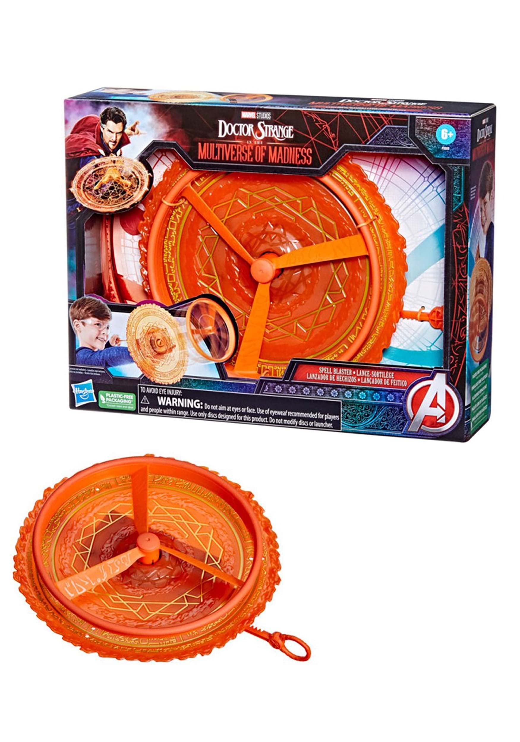 Marvel Doctor Strange in The Multiverse of Madness Spell Blaster Toy for Ages 6+