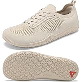 Men's Barefoot Running Shoes Minimalist Trail Sneakers Zero Drop Wide Toe Box Shoes for Men Deadlift Cross Gym Walking Training Shoes