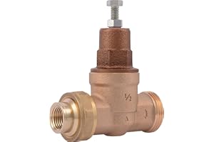 Cash Acme 1/2 Inch EB75 FPT x FPT Pressure Regulator Valve (PRV), 45 PSI, 22999-0045