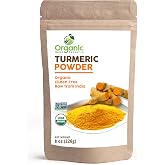 Organic Spice Resource Turmeric Root Powder, 8 oz (226 g)