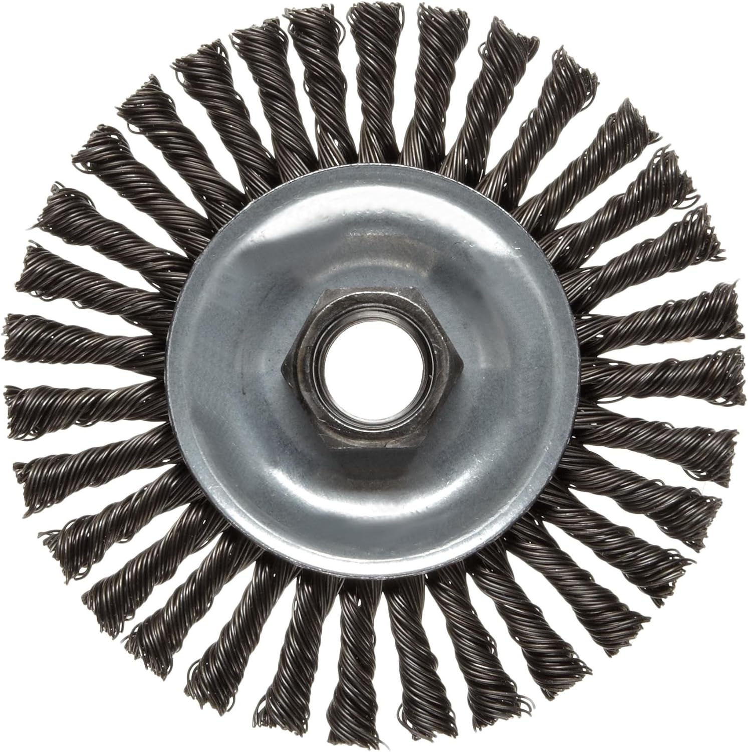 Weiler 36018 Vortec Pro 5/8"11 Arbor, 4" Diameter, 0.020