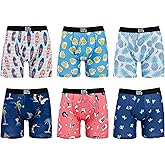 Warriors & Scholars | Mens Boxer Briefs | Boxer Briefs for Men Pack of 6 | Mens Boxer Briefs Underwear | Boys Boxer Briefs