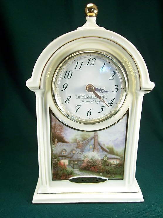 THOMAS KINKADE "Sweetheart Cottage" Clock Electronics