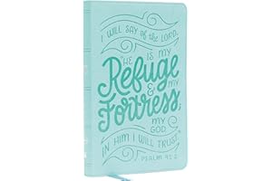 NKJV, Thinline Youth Edition Bible, Verse Art Cover Collection, Turquoise Leathersoft, Red Letter, Comfort Print: Holy Bible, New King James Version