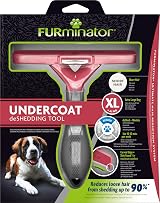 FURminator Undercoat DeShedding Tool for Extra Large Short Hair Dogs 41 kg+