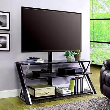 Amazon Com Efd Multi Media Tv Stand With 3 Way Display Wall Mount