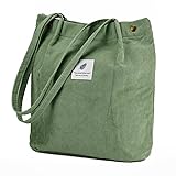 Corduroy Tote Bag Cute Tote Bags for Women Shoulder