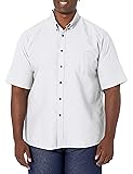 Red Kap Men's Standard Poplin Dress Shirt, Stain