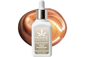 Hempz Instant Facial Bronzing Drops, Drops of Sunshine, 2 oz.