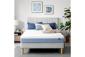 ZINUS 8 Inch Full Cooling Essential Memory Foam Mattress [NewVersion], Fiberglass Free, Medium Feel, Breathable Cooling Layers, Certified Safe Materials