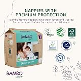 Bambo Nature Premium Eco Nappies Size 1 22PK Newborn Nappy FSC Packaging view 4