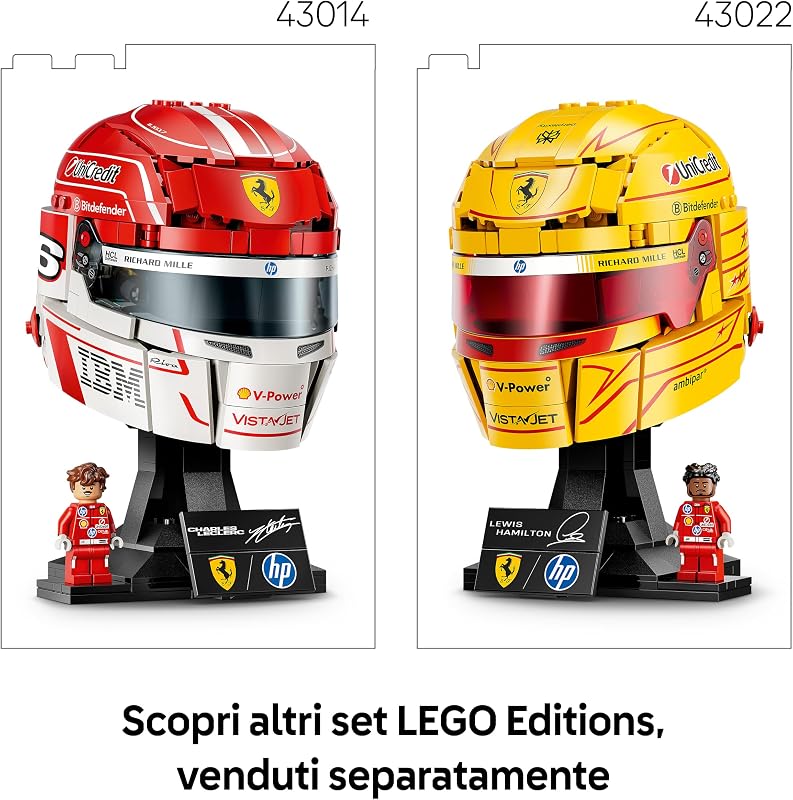 Editions Casco di Charles Leclerc Scuderia Ferrari HP 43014