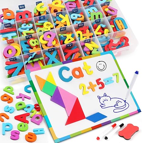 255 Pcs Magnetic Letters Numbers 