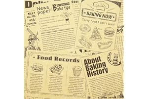 ANNBAKING Premium Deli Paper 12"x12"- 200 Pack - Water & Grease Resistant, Greaseproof Liners for Food Boats - Pre Cut Deli Sandwich Wrappers - Food Basket Sheets for BBQ, Picnic, Tray Liner