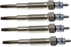 Mover Parts 4PCS Glow Plugs 1724585 172-4585 for Caterpillar CAT C1.1 C1.5 C2.2 247B 257B 216B 226B 232B 242B 3024C 3024T 3024 3003 3013 3013C 3014