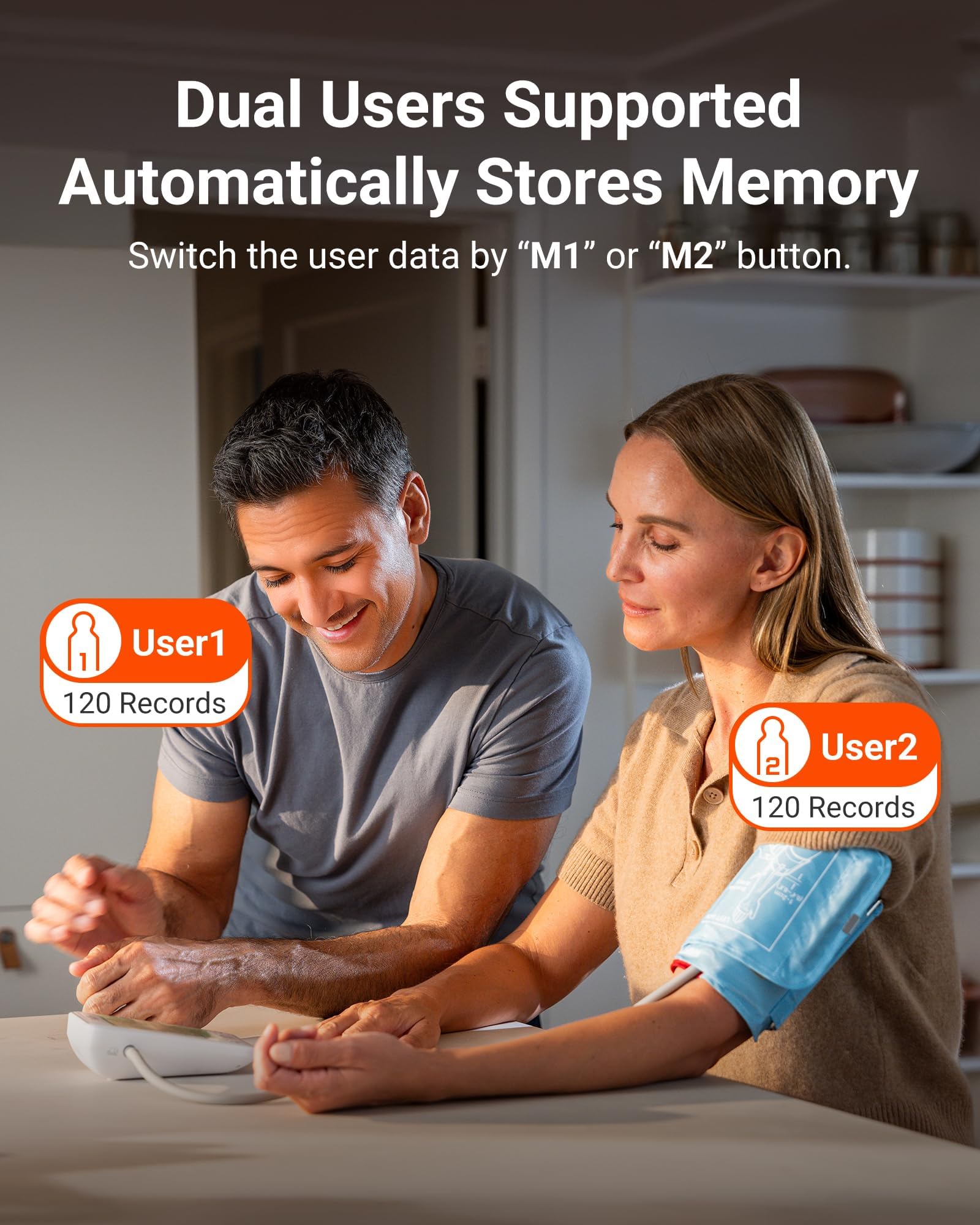 iHealth Accu Luminate Arm Blood Pressure Monitor – 4.5