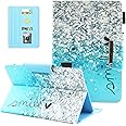 10 Inch Universal Tablet Case,APOLL Premium PU Leather Magnetic Closure Flip Anti-Slip Multi-Angle Stand Wallet Cover for Gal