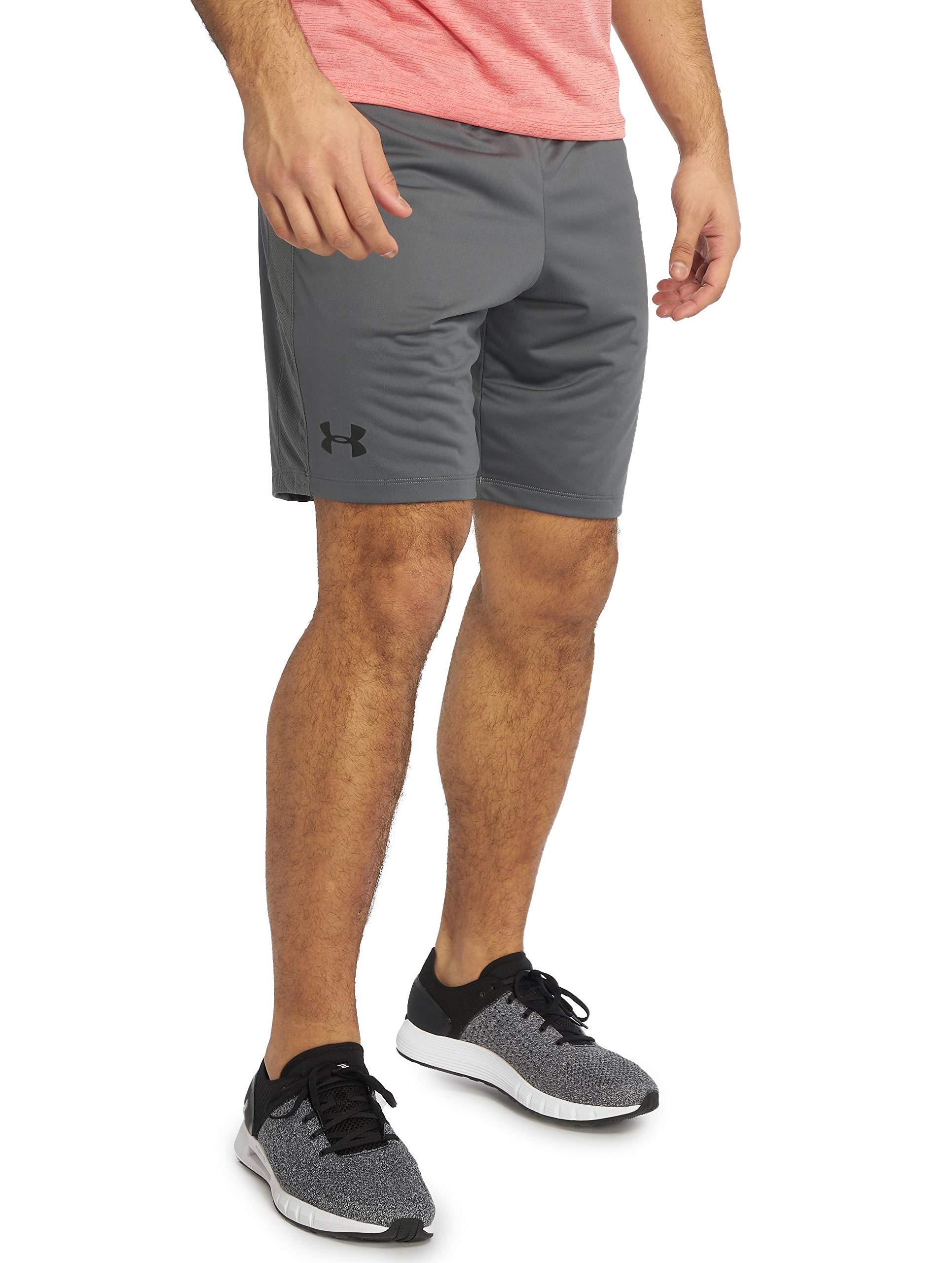 Under Armour Men MK1, Running Shorts Crafted with HeatGear Technology, Modern Workout Shorts with Pockets and Tight Cut