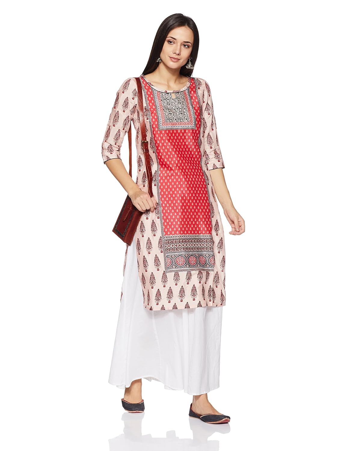 aurelia women's straight fit kurta