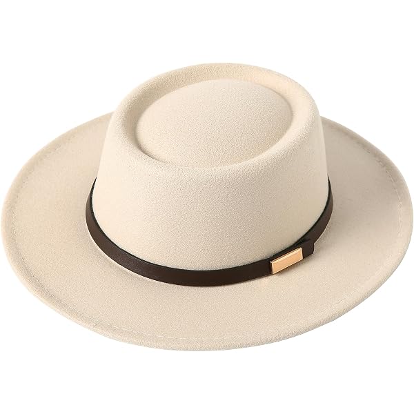 Borbonese Wool Felt Wide Brim Hat Women Bicolor Hats Borges & Scott Julia Boa - Wide Brim Ladies Hat - 100% Wool  main image 3