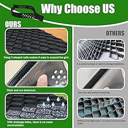 2" Thick Gravel Ground Grid 4ft x 40ft - Geo Grid