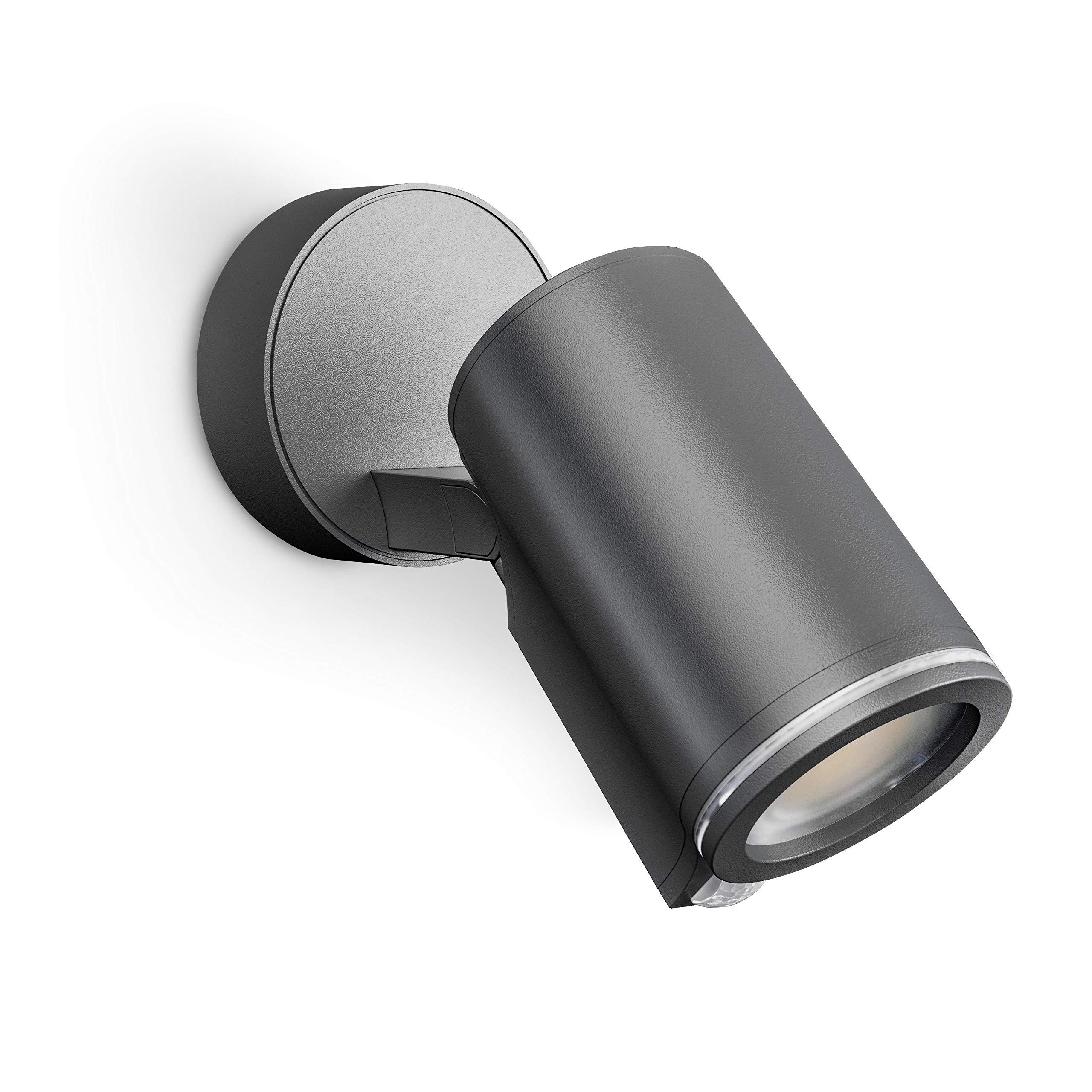 Steinel Spot ONE S, 90° Motion Detector, Spotlight, Wall Light, 10 m range, 512 lm, Aluminium, 7.47 W, Anthracite