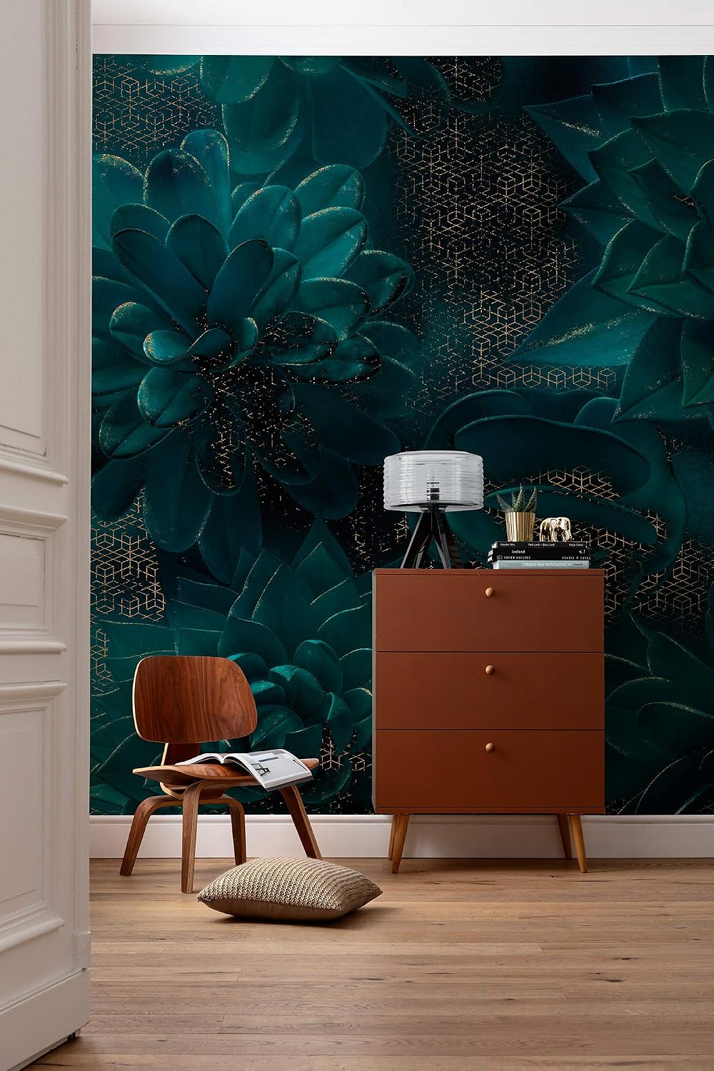 Komar HX8-052 Non-Woven Photo Wallpaper XXL Decoration Art Nouveau Bedroom Living Room Office Hallway Size 400 x 280 cm (Width x Height) Colourful
