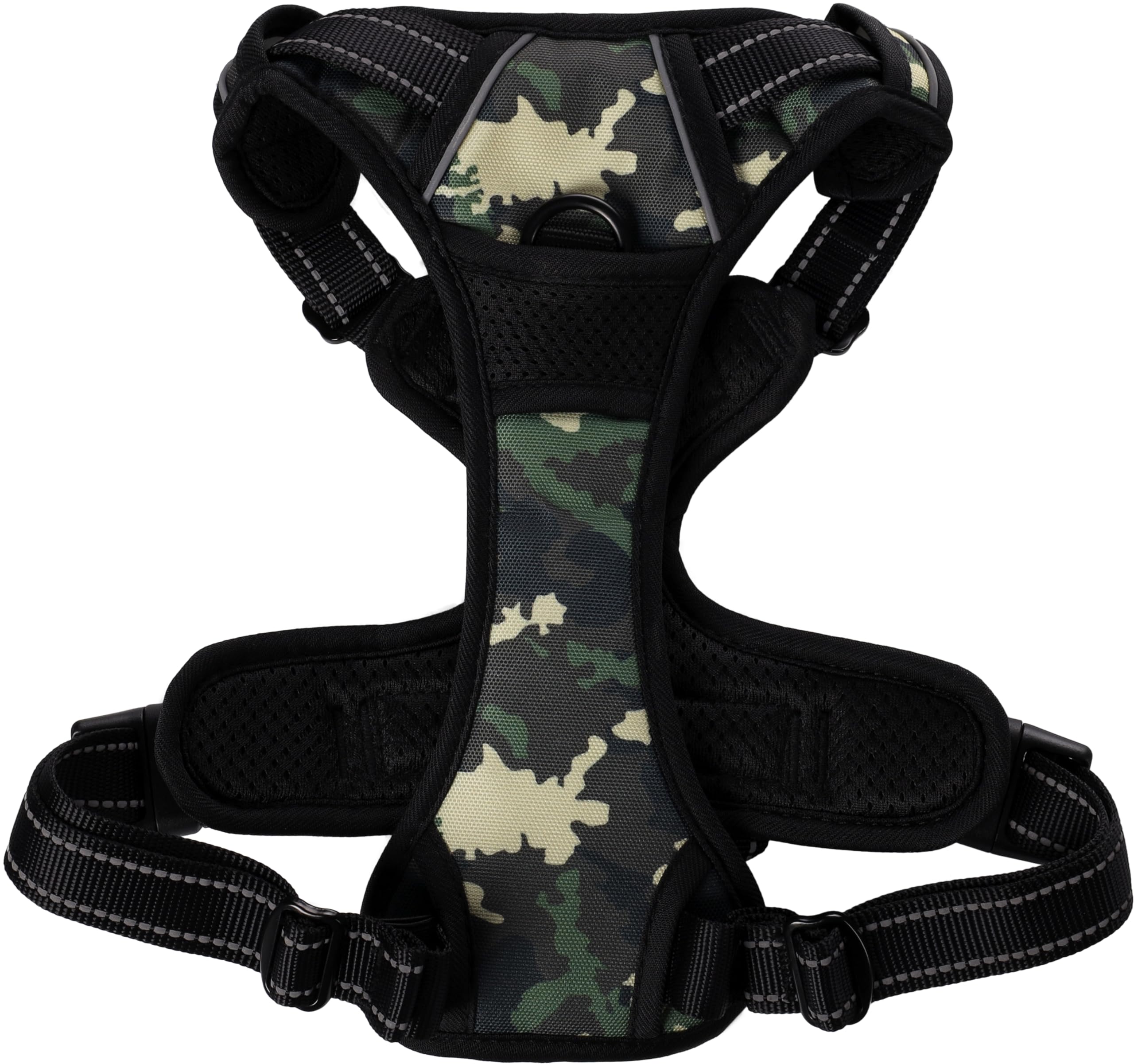 Flamingo Dog Harness Balou Jungle camouflage L 40-62cm 60-85cm 25mm