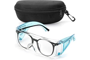 UNCO- Safety Goggles Over Glasses, Protective Goggles, Anti Fog, Work, Safety Glasses Over
