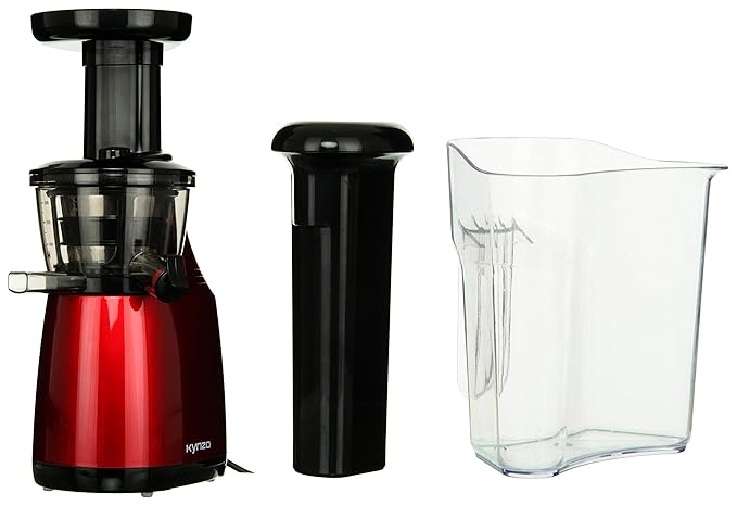 Kynzo KYNZ0002 150 Watts Slow Juicer (Red)