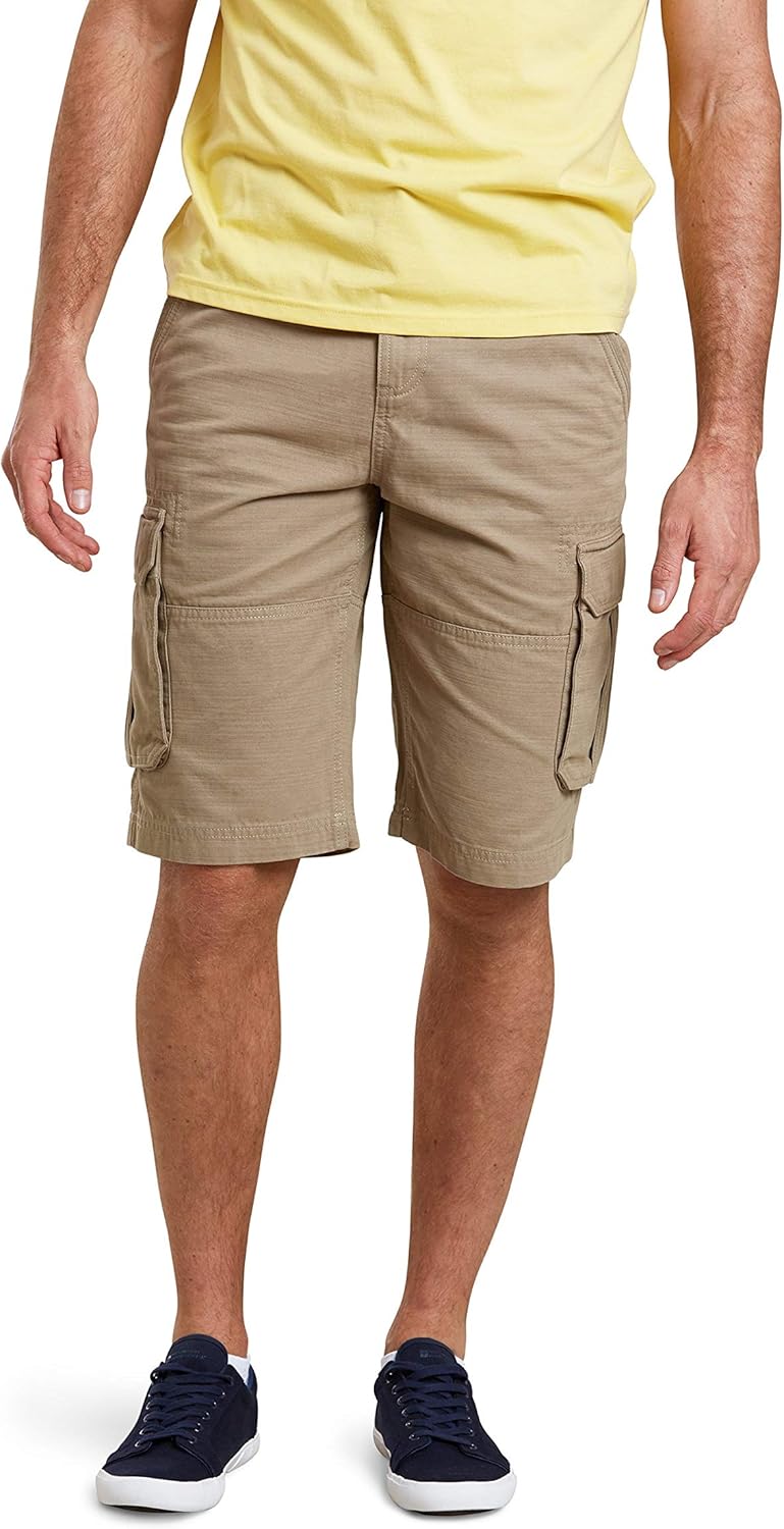 heavy cotton cargo shorts