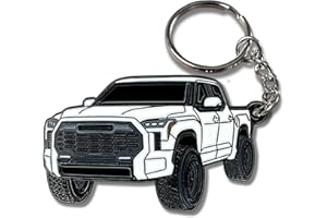 FOUR WHEEL BEAST Tundra Accessories Metal Tundra Keychain 2024 2023 - Key Ring Fob Cover Ring Key Chain Toy Gift Truck