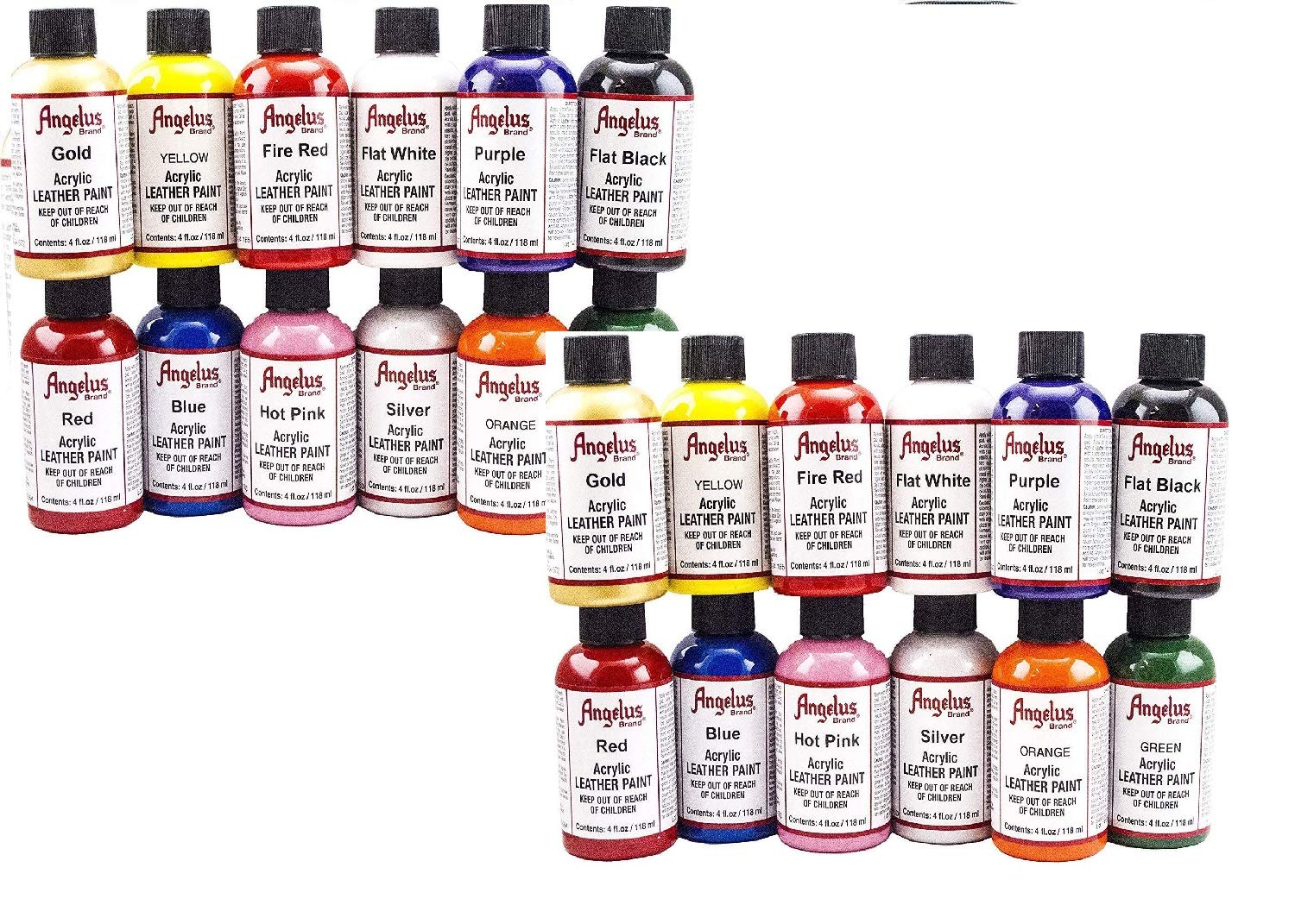 Angelus Leather Paint Set Of 12 Oz Pack Desertcart INDIA