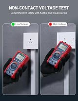AstroAI Digital Multimeter 4000 Counts TRMS Auto-Ranging Volt Meter 600V view 5