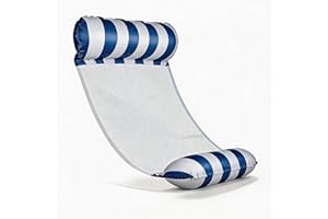 Swimming Pool Float, Multi-Purpose Inflatable Pool Hammock (Saddle, Lounge Chair, Drifter), Water Hammock Lounge