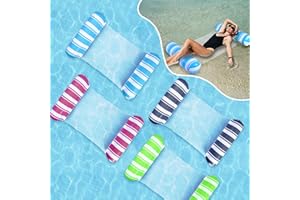 GG ZHONG QUAN Pool Float Adults 4-in-1 Water Hammock Float,Saddle, Drifter,Lounger Inflatable Pool Floats for Swimming Pool, Beach, Hammock Pool Float